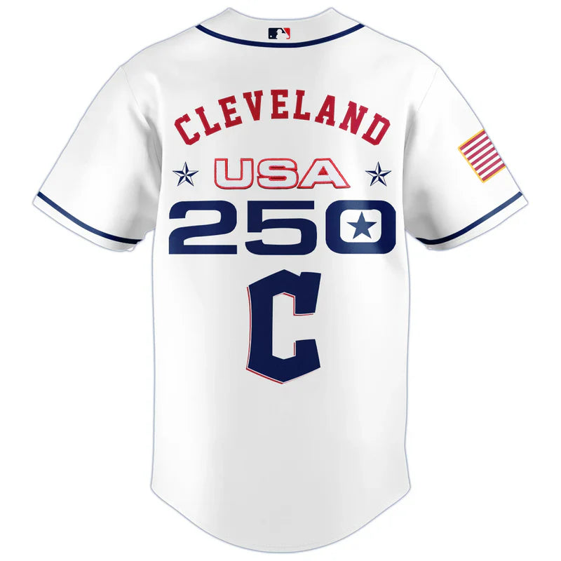 [FLASH SALE] NEW CUSTOMIZED MLB13 CGS CLEVELAND GUARDIANS BASEBALL JERSEY