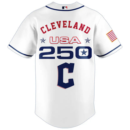 [FLASH SALE] NEW CUSTOMIZED MLB13 CGS CLEVELAND GUARDIANS BASEBALL JERSEY