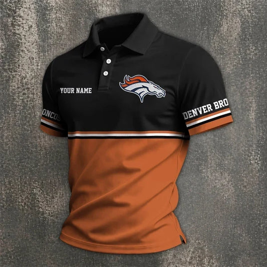 [SPECIAL OFFER] NEW CUSTOMIZED NFL13 DVB DENVER BRONCOS POLO SHIRT