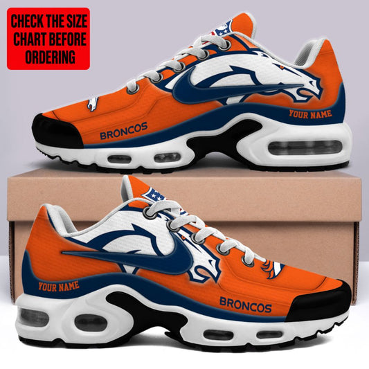 [SPECIAL OFFER] NEW CUSTOMIZED NFL13 DVB DENVER BRONCOS AIR MAX PLUS SNEAKERS