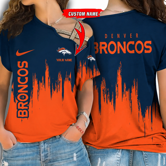 [SPECIAL OFFER] NEW CUSTOMIZED NFL13 DVB DENVER BRONCOS SHOULDER SHIRT