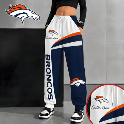 [SPECIAL OFFER] NEW CUSTOMIZED NFL13 DVB DENVER BRONCOS SWEATPANTS