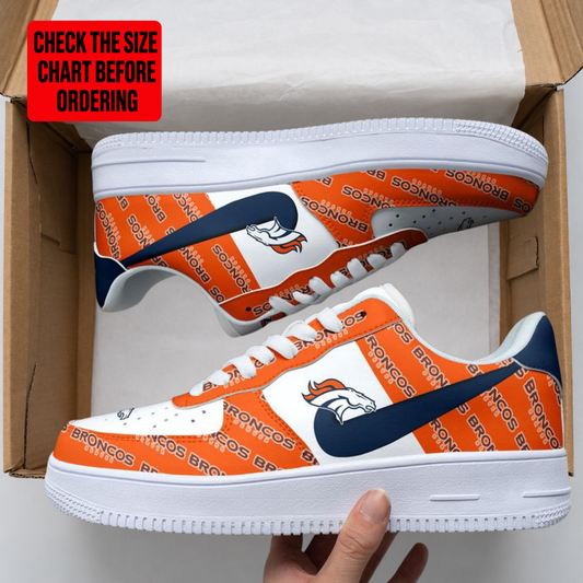 [SPECIAL OFFER] NEW CUSTOMIZED NFL13 DVB DENVER BRONCOS AF1 SHOES