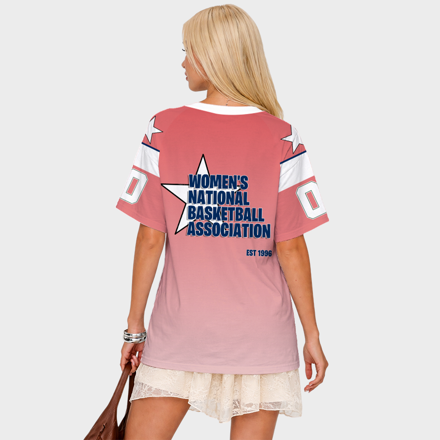 LIMITED EDITION - NEW CUSTOMIZED WNBA13 WSM WA MYSTICS V-NECK BASKETBALL JERSEY