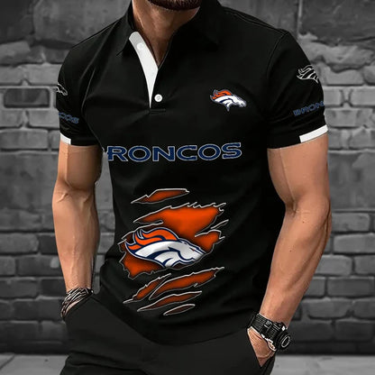 [SPECIAL OFFER] NEW CUSTOMIZED NFL13 DVB DENVER BRONCOS POLO SHIRT