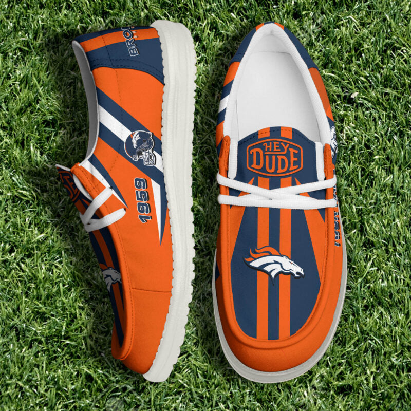 [SPECIAL OFFER] NEW CUSTOMIZED NFL13 DVB DENVER BRONCOS LOAFER SHOES