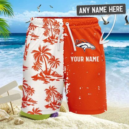 [SPECIAL OFFER] NEW CUSTOMIZED NFL13 DVB DENVER BRONCOS UNISEX HAWAIIAN SHIRT & SHORTS SET