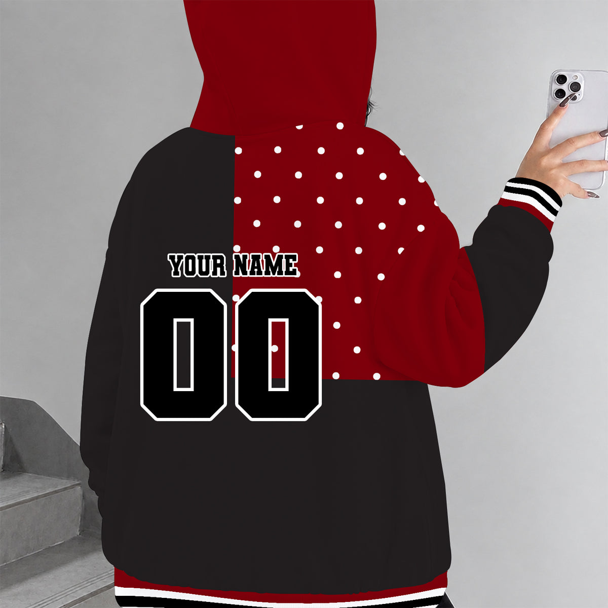[FAN EXCLUSIVE] NEW CUSTOMIZED MLS14 ALU ATLANTA UNITED FC ZIP HOODIE