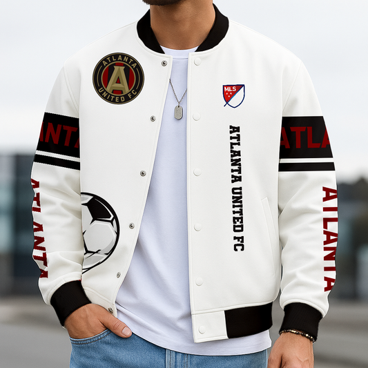TOP SELLING - NEW CUSTOMIZED MLS14 ALU ALT UNITED FC SATIN VARSITY & BASEBALL JACKET