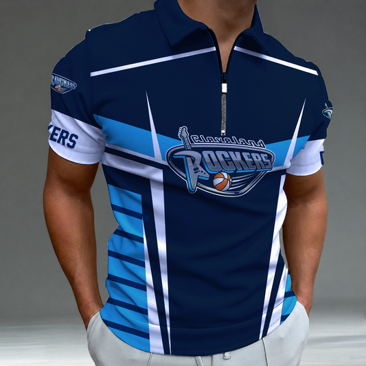 [FAN FAVORITE] NEW CUSTOMIZED WNBA14 CLR CLEVELAND ROCKERS POLO SHIRT
