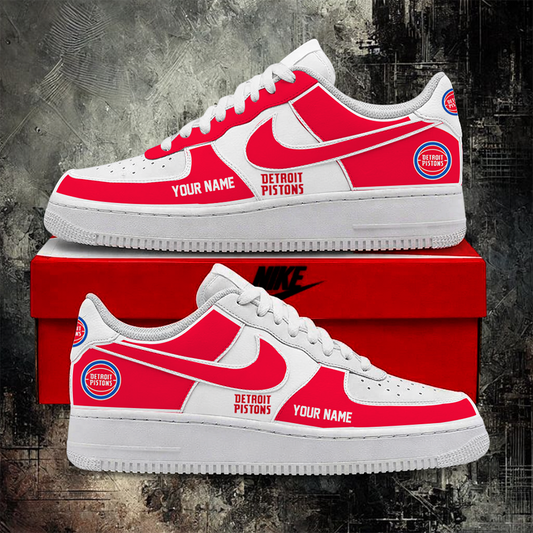[HOT DEAL] NEW CUSTOMIZED NBA14 DPI DETROIT PISTONS AF1 SHOES