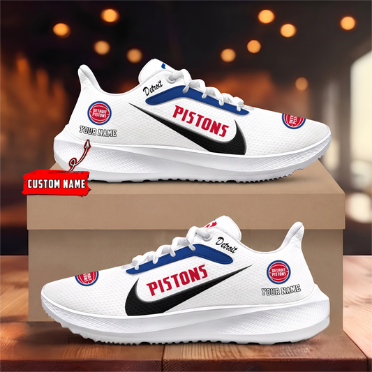[HOT DEAL] NEW CUSTOMIZED NBA14 DPI DETROIT PISTONS ROAD RUNNING SHOES
