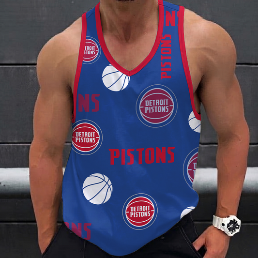 [HOT DEAL] NEW CUSTOMIZED NBA14 DPI DETROIT PISTONS UNISEX TANK TOP