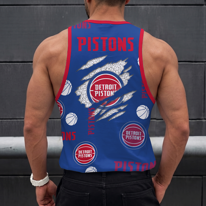 [HOT DEAL] NEW CUSTOMIZED NBA14 DPI DETROIT PISTONS UNISEX TANK TOP