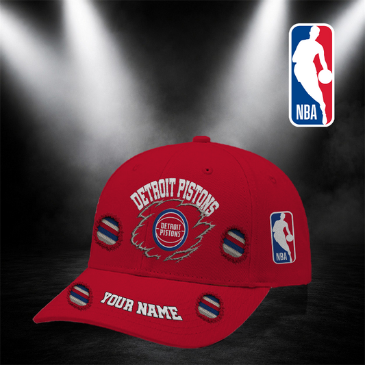 [HOT DEAL] NEW CUSTOMIZED NBA14 DPI DETROIT PISTONS CLASSIC CAP