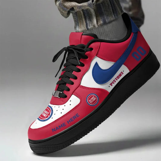 [HOT DEAL] NEW CUSTOMIZED NBA14 DPI DETROIT PISTONS AF1 SHOES