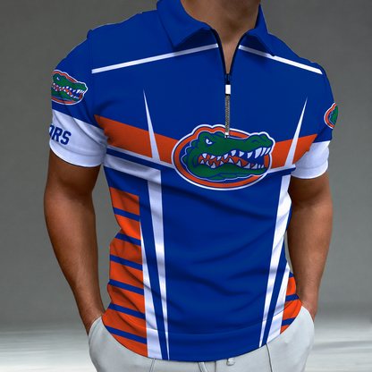 [FAN FAVORITE] NEW CUSTOMIZED NCAA MAM14 FLG FLORIDA GATORS STRAPPY POLO SHIRT