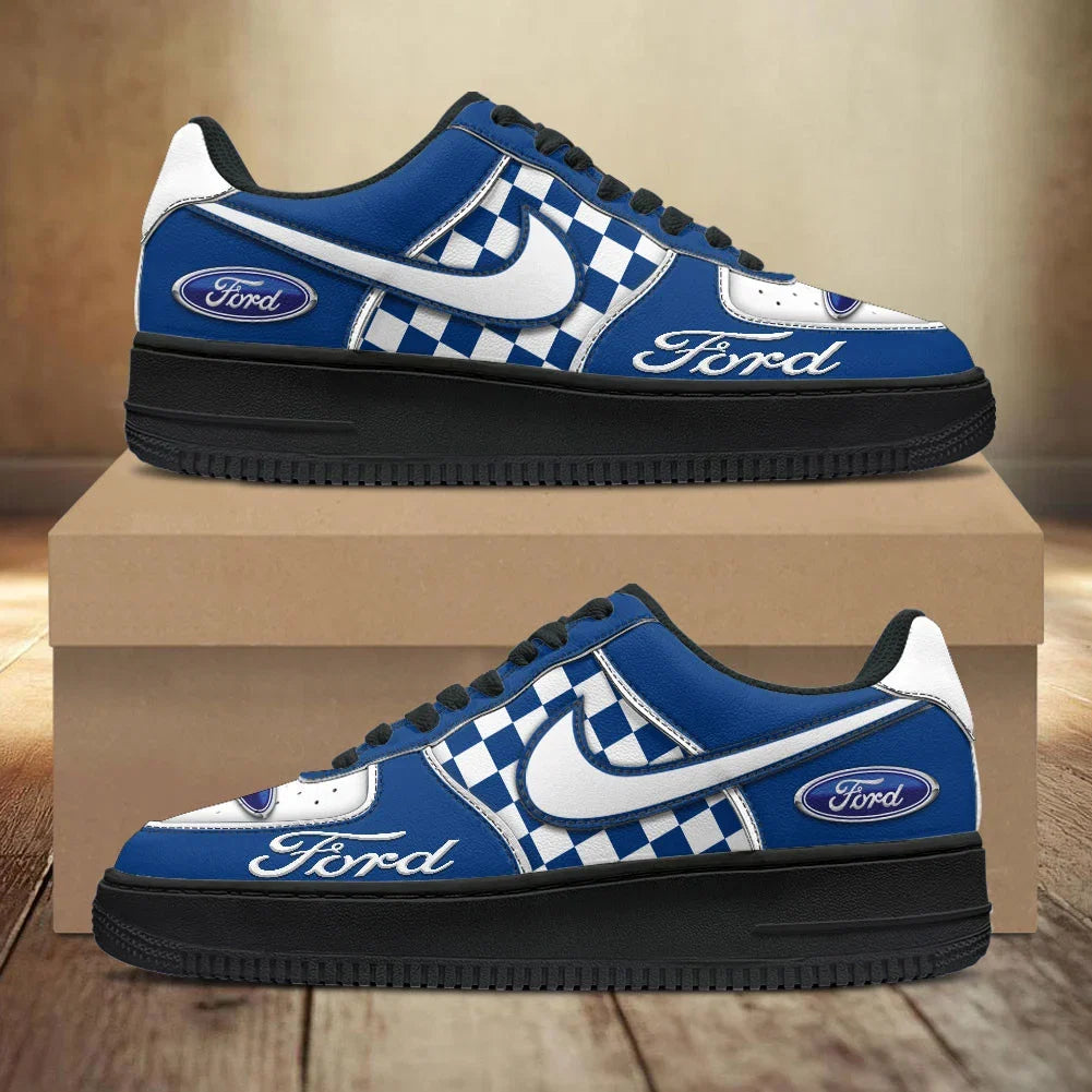 [FAN MUST-HAVE] NEW CUSTOMIZED F114 FRD FORD RACING AF1 SNEAKERS