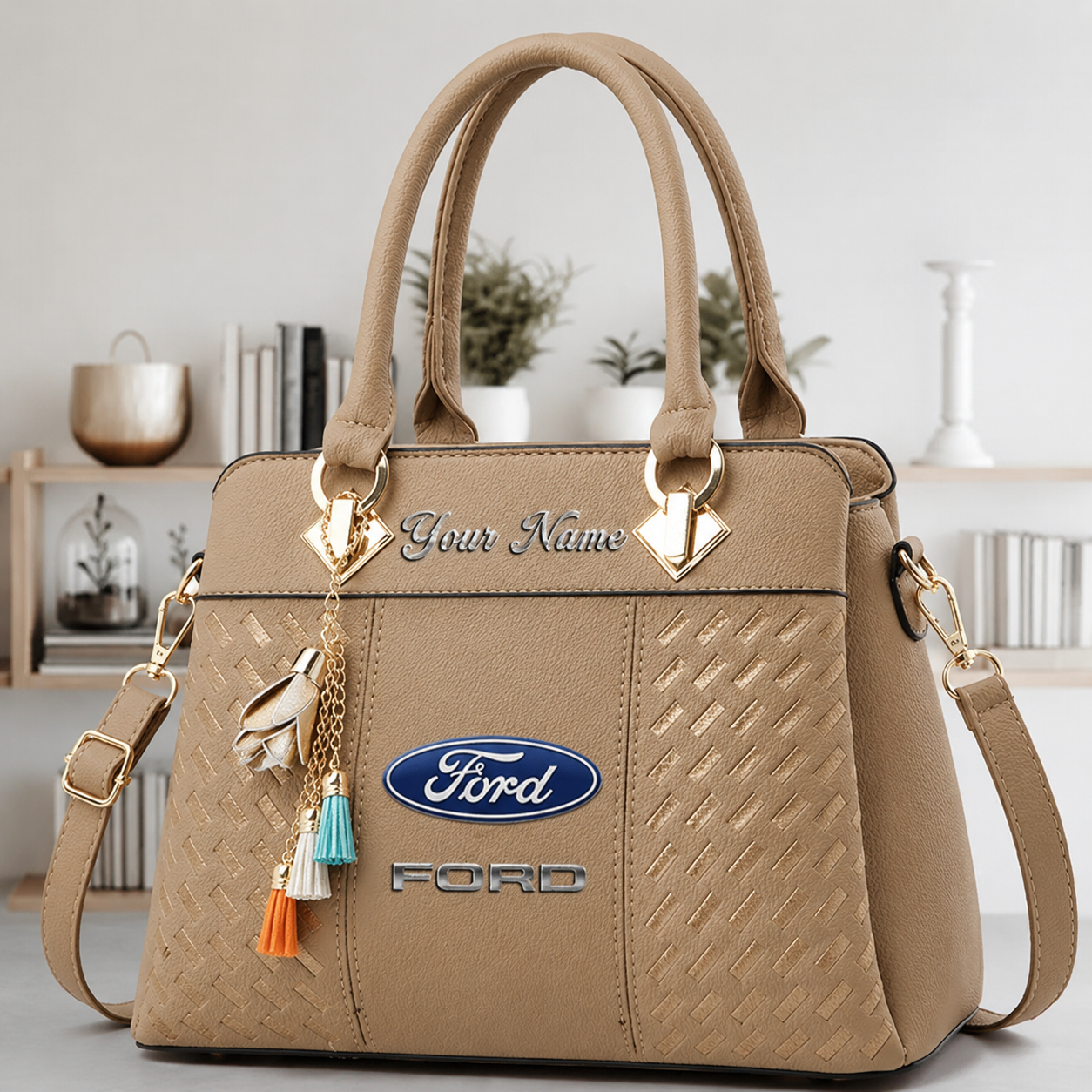 [FAN MUST-HAVE] NEW CUSTOMIZED F114 FRD FORD MULTICOLOR HANDBAG