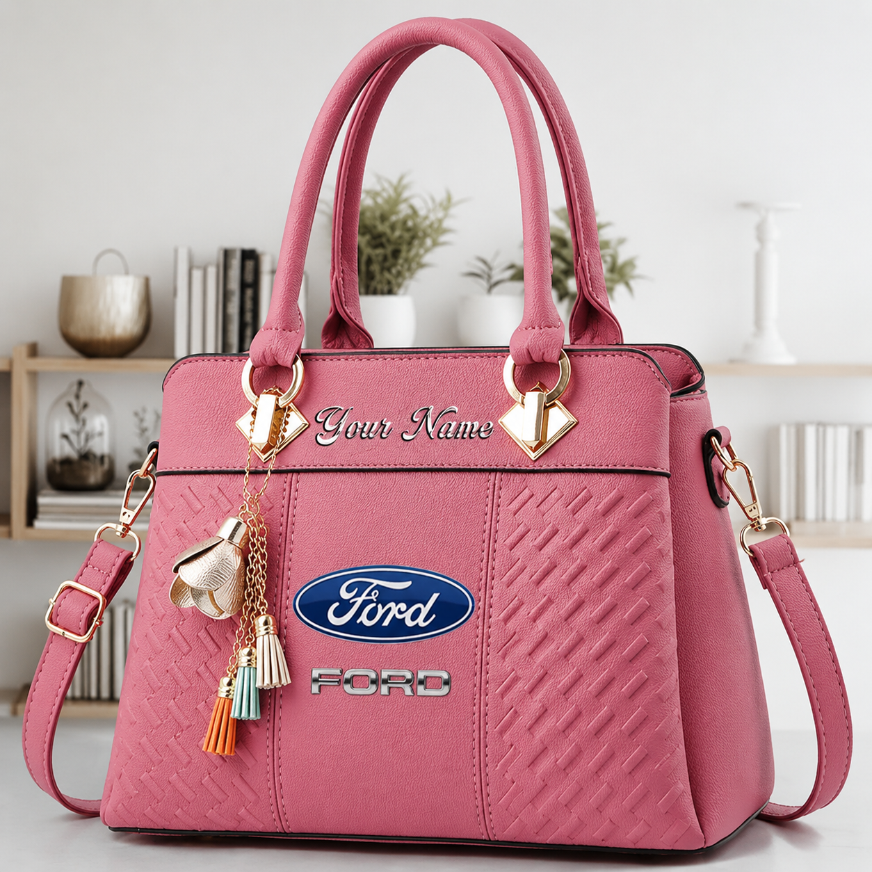 [FAN MUST-HAVE] NEW CUSTOMIZED F114 FRD FORD MULTICOLOR HANDBAG