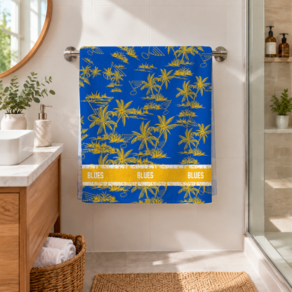 [SUPER SALE] NEW CUSTOMIZED NHL14 SLB ST. LOUIS BLUES BEACH TOWEL