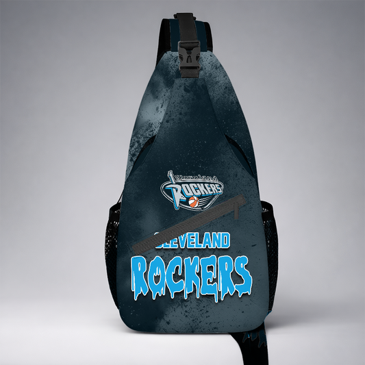 [FAN FAVORITE] NEW CUSTOMIZED WNBA14 CLR CLEVELAND ROCKERS SLING BAG