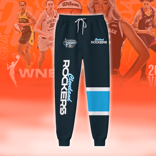 [FAN FAVORITE] NEW CUSTOMIZED WNBA14 CLR CLEVELAND ROCKERS SWEATPANTS
