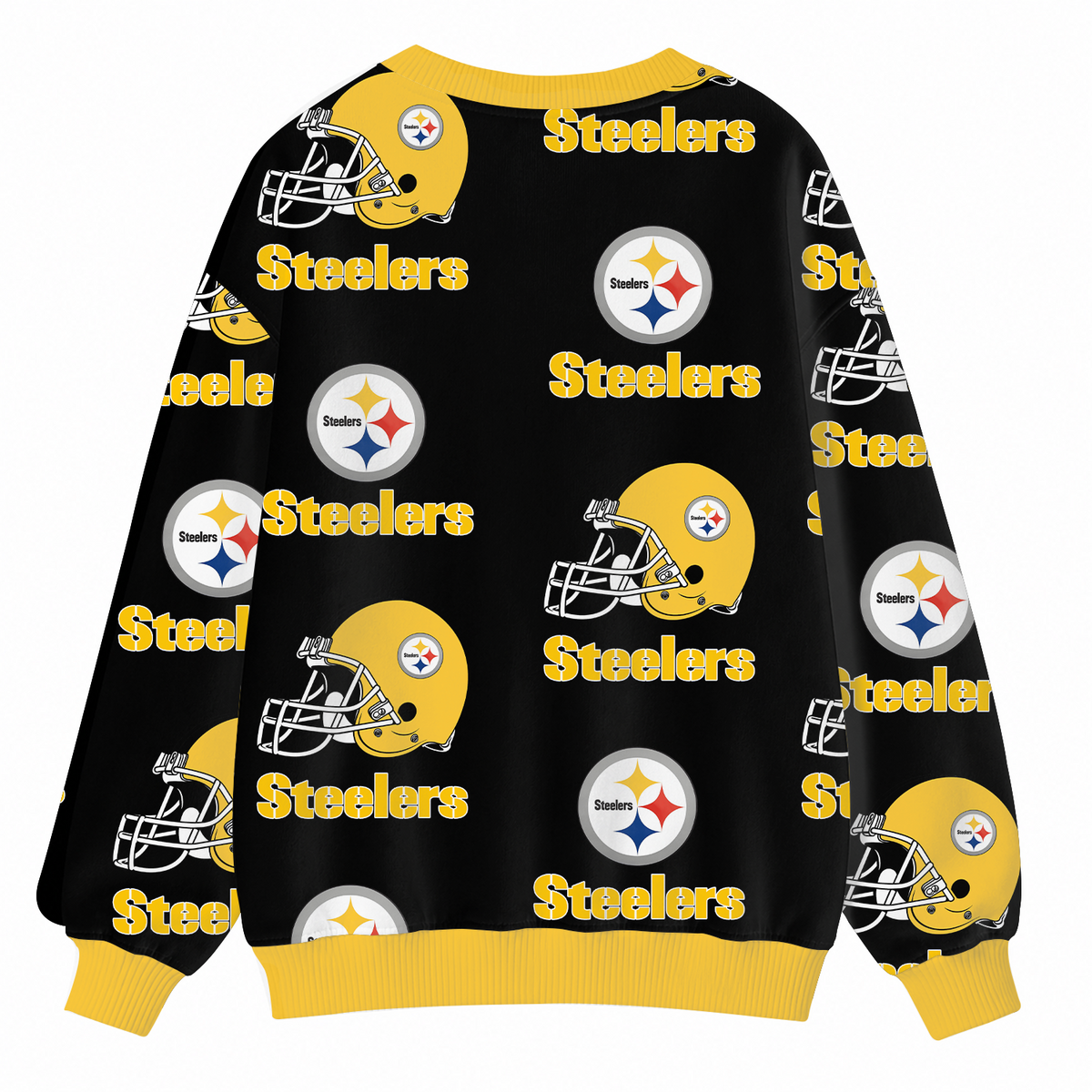 [SPECIAL OFFER] NEW CUSTOMIZED NFL14 PSB PITTSBURGH STEELERS CARDIGAN