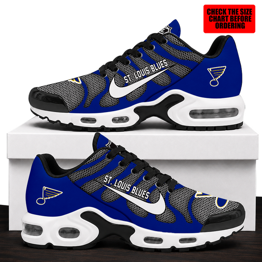[SUPER SALE] NEW CUSTOMIZED NHL14 SLB ST. LOUIS BLUES AIR MAX PLUS SNEAKERS