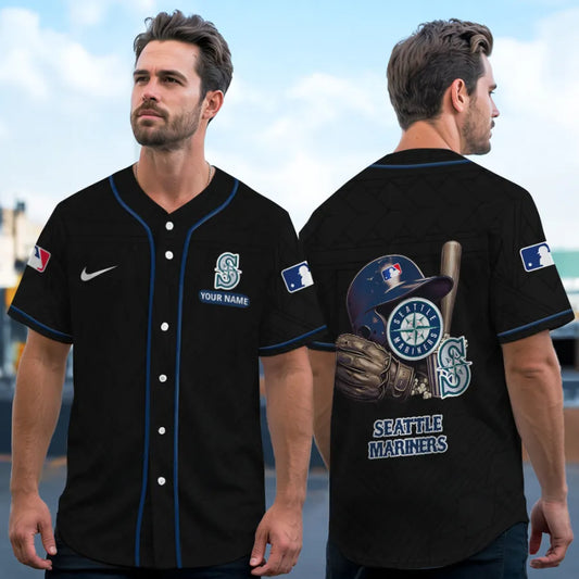 [FLASH SALE] NEW CUSTOMIZED MLB14 SMS SEATTLE MARINERS BASEBALL JERSEY