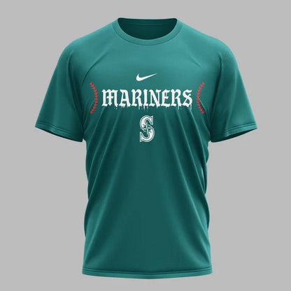 [FLASH SALE] NEW CUSTOMIZED MLB14 SMS SEATTLE MARINERS MUTICOLOR T-SHIRT