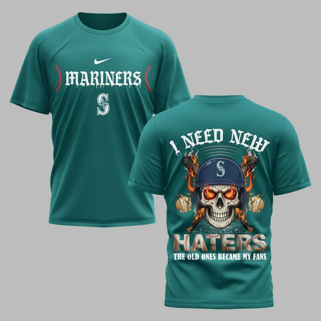 [FLASH SALE] NEW CUSTOMIZED MLB14 SMS SEATTLE MARINERS MUTICOLOR T-SHIRT