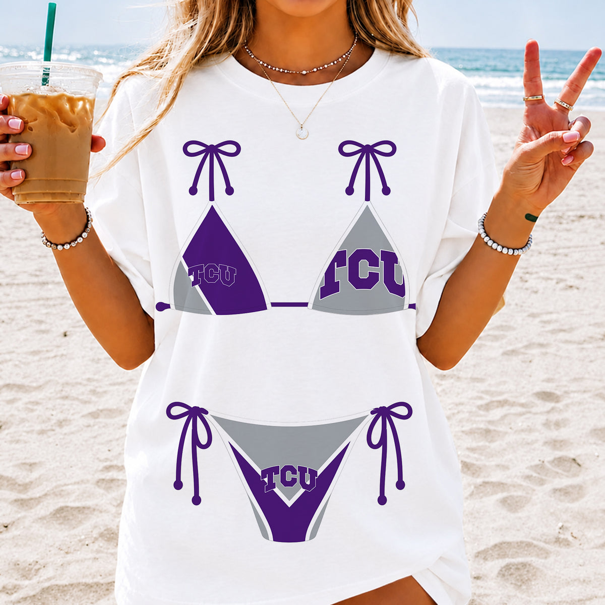[FAN FAVORITE] NEW CUSTOMIZED NCAA CWS14 THF TCU HORNED FROGS T-SHIRT, HOODIE, ZIP HOODIE