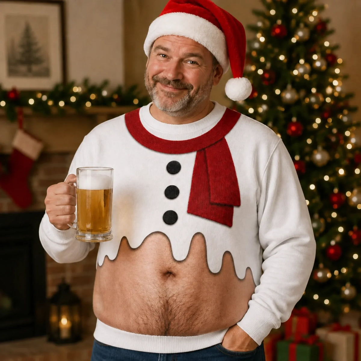 LIMITED EDITION - NEW CUSTOMIZED FUNNY CHRISTMAS UNISEX SWEATSHIRT