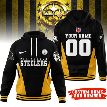 [SPECIAL OFFER] NEW CUSTOMIZED NFL14 PSB PITTSBURGH STEELERS T-SHIRT, HOODIE, ZIP HOODIE