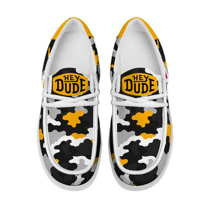 [SPECIAL OFFER] NEW CUSTOMIZED NFL14 PSB PITTSBURGH STEELERS LOAFER SHOES