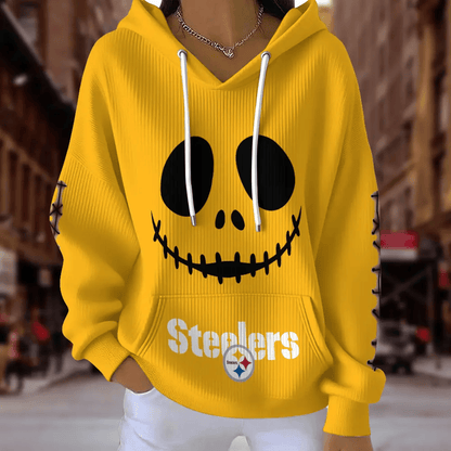[SPECIAL OFFER] NEW CUSTOMIZED NFL14 PSB PITTSBURGH STEELERS RIBBED HOODIE & SWEATSHIRT