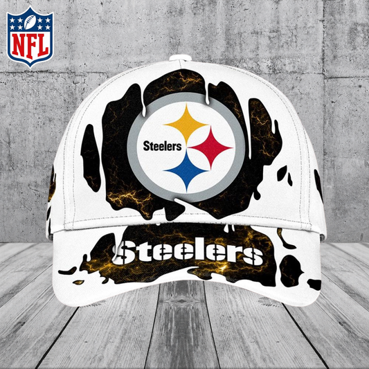 [SPECIAL OFFER] NEW CUSTOMIZED NFL14 PSB PITTSBURGH STEELERS CLASSIC CAP