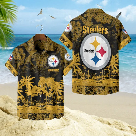 [SPECIAL OFFER] NEW CUSTOMIZED NFL14 PSB PITTSBURGH STEELERS UNISEX HAWAIIAN SHIRT