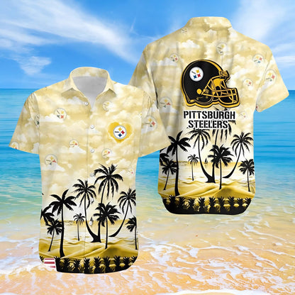 [SPECIAL OFFER] NEW CUSTOMIZED NFL14 PSB PITTSBURGH STEELERS UNISEX HAWAIIAN SHIRT