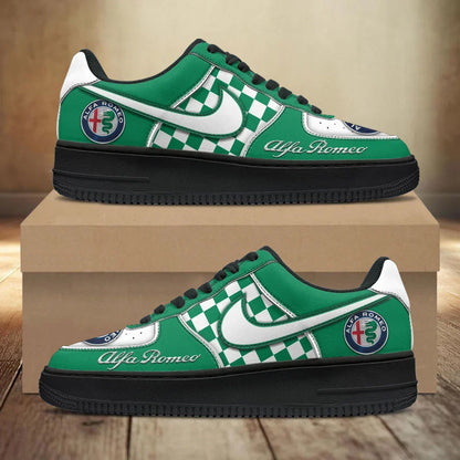 [FAN MUST-HAVE] NEW CUSTOMIZED F115 ALR ALFA ROMEO AF1 SNEAKERS