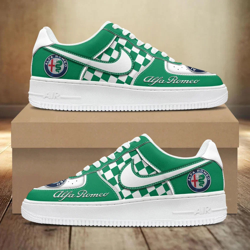[FAN MUST-HAVE] NEW CUSTOMIZED F115 ALR ALFA ROMEO AF1 SNEAKERS