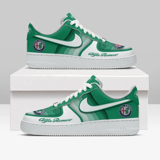 [FAN MUST-HAVE] NEW CUSTOMIZED F115 ALR ALFA ROMEO AF1 SNEAKERS