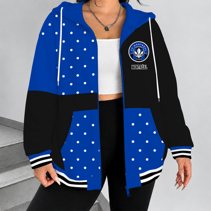 [FAN EXCLUSIVE] NEW CUSTOMIZED MLS15 CFM CF MONTRÉAL ZIP HOODIE