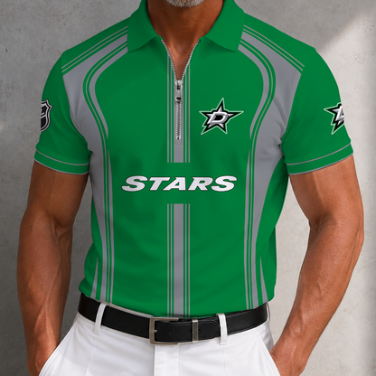 [SUPER SALE] NEW CUSTOMIZED NHL15 DLS DALLAS STARS POLO SHIRT