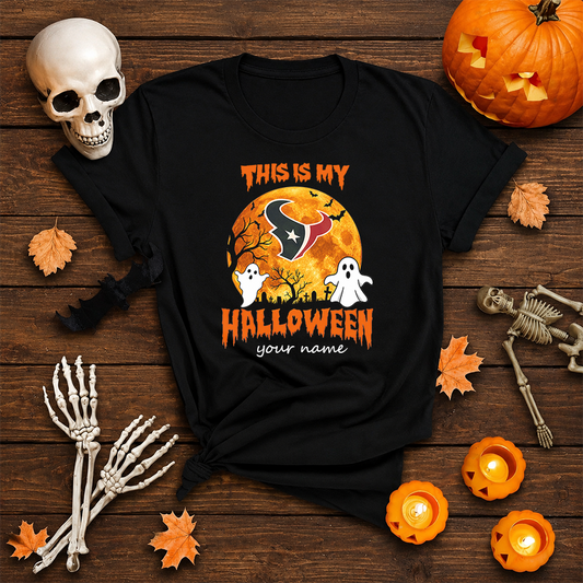 [SPECIAL OFFER] NEW CUSTOMIZED NFL15 HTT HOUSTON TEXANS  HALLOWEEN T-SHIRT, HOODIE & ZIP HOODIE