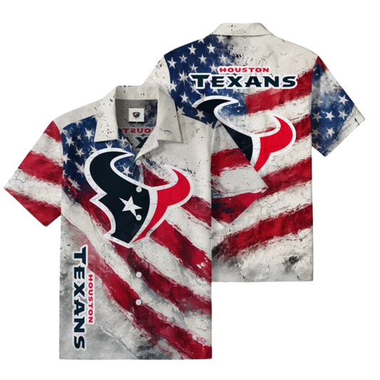[SPECIAL OFFER] NEW CUSTOMIZED NFL15 HTT HOUSTON TEXANS UNISEX HAWAIIAN SHIRT