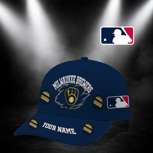 [FLASH SALE] NEW CUSTOMIZED MLB15 MBS MILWAUKEE BREWERS CLASSIC CAP