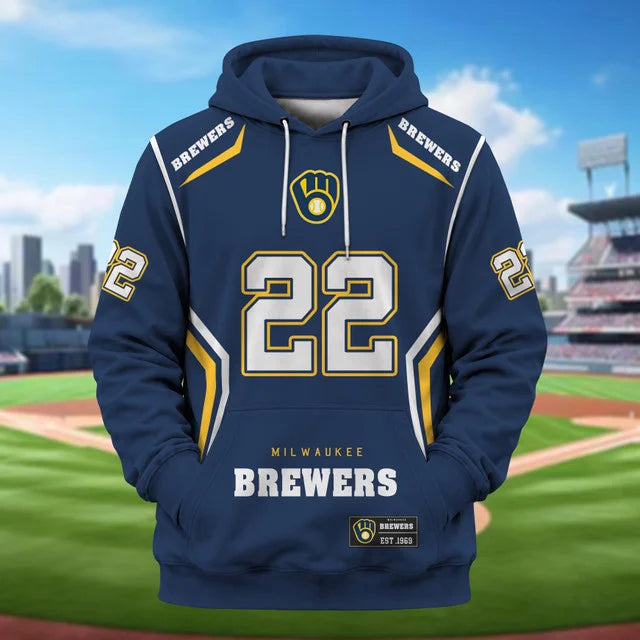 [FLASH SALE] NEW CUSTOMIZED MLB15 MBS MILWAUKEE BREWERS T-SHIRT, HOODIE, ZIP HOODIE