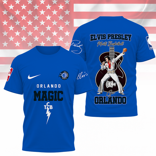 [HOT DEAL] NEW CUSTOMIZED NBA15 OMA ORLANDO MAGIC X ELVIS PRESLEY T-SHIRT, HOODIE, ZIP HOODIE